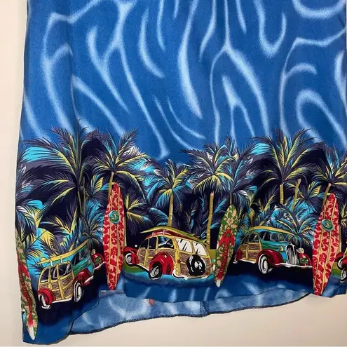 Essential American Vacation Blue Tank Top Bodycon Mini Dress Small