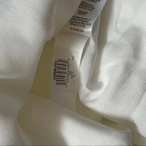 Dress the Population NWOT Tiff One-Shoulder Midi Dress white XL