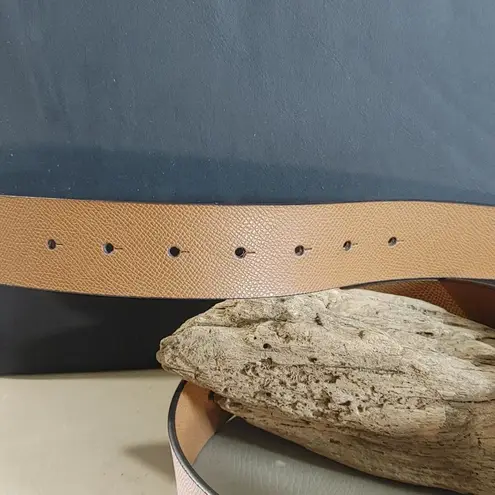 Michael Kors Women's Reversible Gold MK Logo Belt Size 42