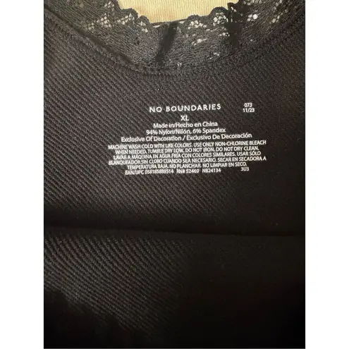 No Boundaries Black tank top