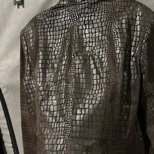 Alfani Leather Moto jacket