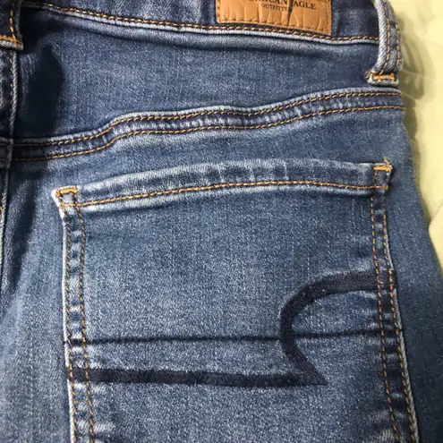 American Eagle American‎ eagle next level stretch X women’s size 2 cuffed jean shorts