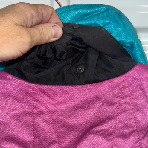 Blizzard Teal Magenta Vintage Ski Snow Jacket Women's XXL Blue Size XL