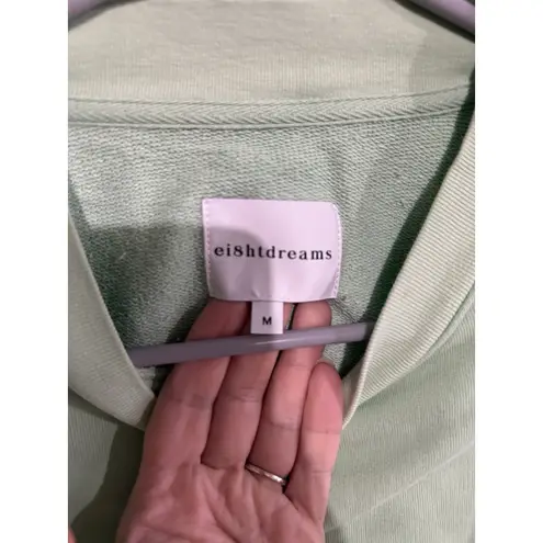 Ei8ht Dreams Women's Pistachio Green Crewneck Size M Cropped Size M