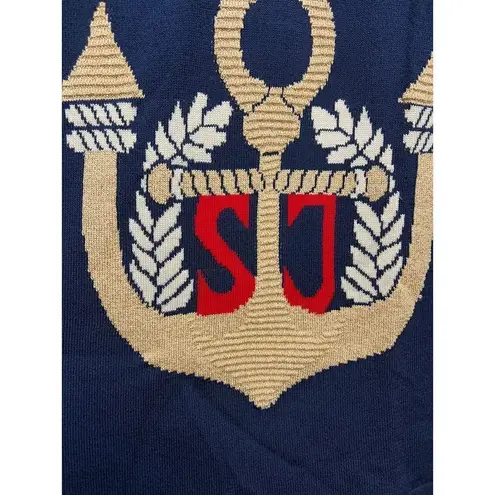 St. John Vintage Sweater Nautical Santana Knit Sz. P (XS/S)
