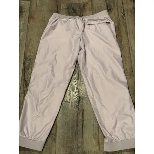 Starter Black Label Women's Purple Snap Button Track Pants XL