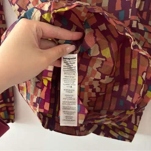 Patagonia  Houdini Night Plum Zip Jacket Size XS