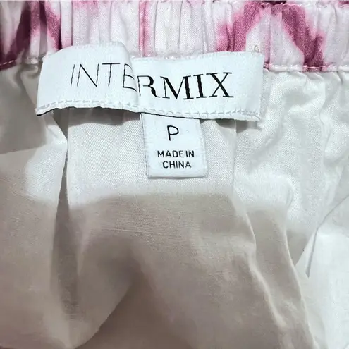 Intermix Pink and White Skirt