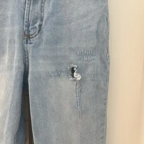 Dear John 90s Straight Leg Denim Jeans CALABASAS Light Wash Stretch Size 26