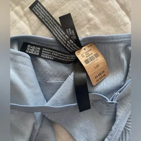 Victoria’s Secret Pink Active Seamless Sports Bra Baby Blue Size Large NWT