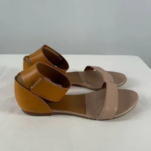 Chloé Chloe’ Gala Leather Strap Sandals in Pastel Blush Size 6 with Box