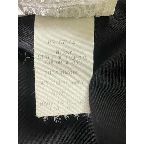 Moda International Black Vintage Long Sleeve Dress