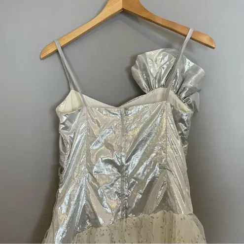 Vintage Party Dress Halloween Costume Fairy Princess Barbie Queen Silver Prom Size XXS