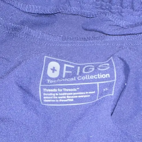 FIGS technical collection navy joggers sz xl EUC