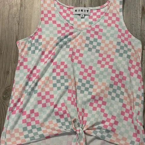 Kikit Women's Checkered Tie