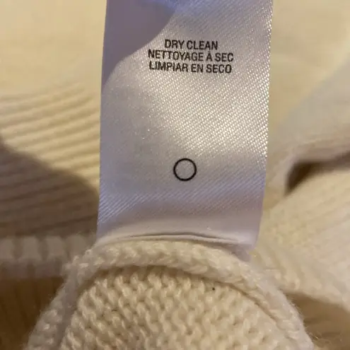 Sundry Merino Wool Cashmere Blend Shoulder Stripe Oversized Retro Sweater S 4-6