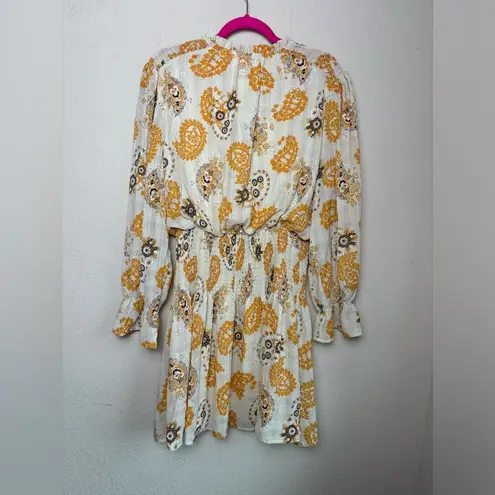 Bishop and Young NWT Marmot Boho Paisley Smocked Waist Dress L