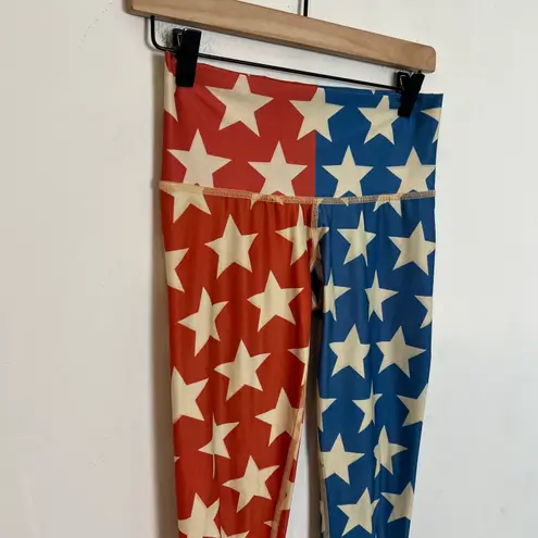 Teeki - Stars And Stripes Leggings USA America Workout Yoga Training Gym Running