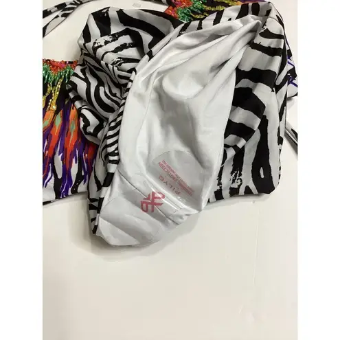 PilyQ New. beaded animal print swimsuit.