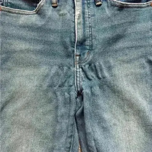 Madewell  high rise stovepipe blue jeans in size 27