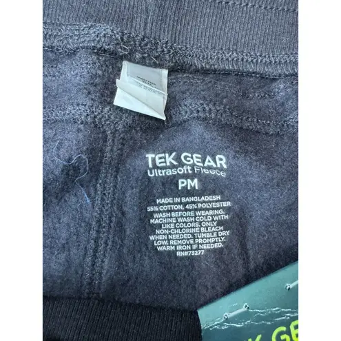 Tek Gear  Sweatpants Size PM Black Ultrasoft Fleece Jogger Petite Women’s NWT - Image 4