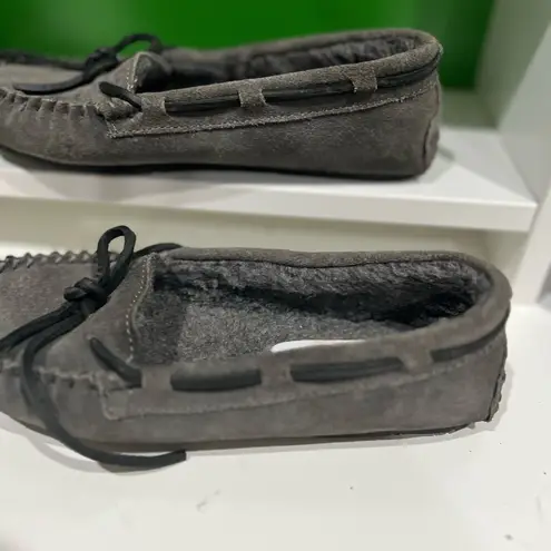 Appalachian Trial Gray Suede Loafers