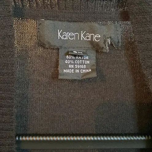 Karen Kane π€ Cotton-Blend Knit Long-Sleeve Open or Tie-At-The-Waist Cardigan 3X