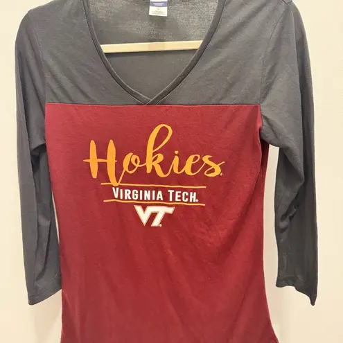 Virginia Tech Hokies Women’s Long Sleeve V