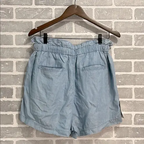 Zenana Outfitters Blue High Waist Women’s Shorts NWT Size Large