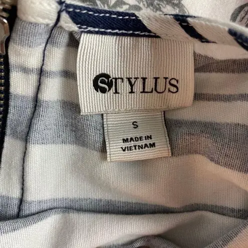 Stylus structured striped crop top Multiple