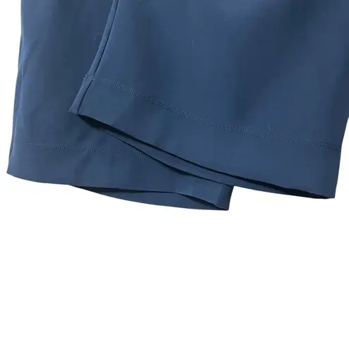 Lululemon Noir Crop Pants Women’s Size 4 Navy Wide Leg Relaxed Minimalist Blue