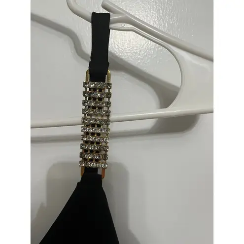 ABS Allen Schwartz ABS sexy little mini black dress size small petite