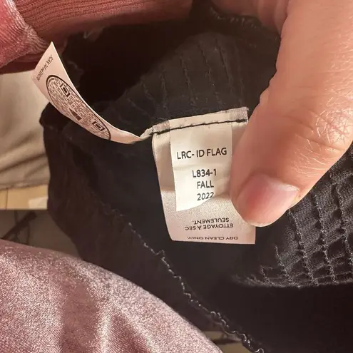 Revolve Lita By Ciara Womens NEW Black Stretch Smocked Liquid Legging Sz 12 $298