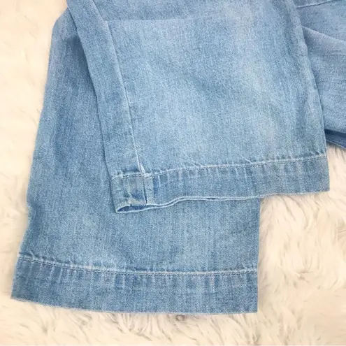 Outerknown Wyatt Long Sleeve Button Front Denim Jumpsuit Blue Size Medium New - Image 10