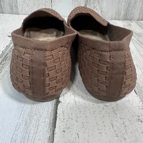Seychelles Tan Waffle Memory-Foam Ballerina Flats – Size 9 Wide - MSRP $119
