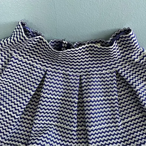 Alythea ModCloth Striped Mini Bandage Skirt