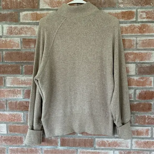 Maeve Anthropologie Mock Neck Sweater Women’s Small Beige Tan