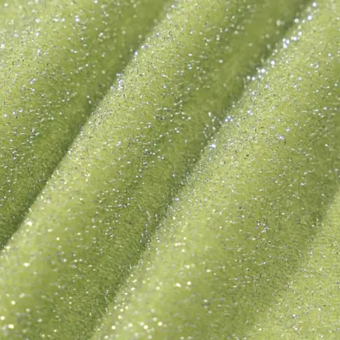 BERLOOK Light Green Lurex Cut Out Bikini Top ONLY 14 Size L