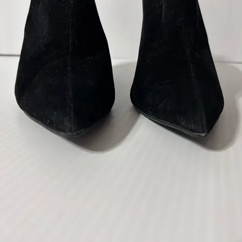 Anne Michelle Black Stiletto Mules shoe size 7.5