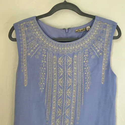 Anthropologie  Holding Horses embroidered shift dress size S