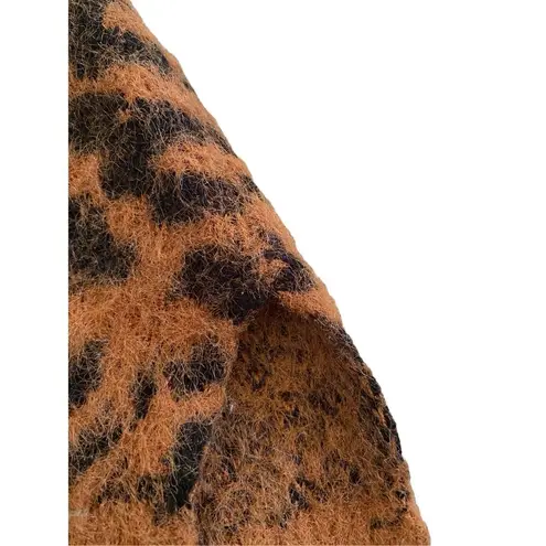 Maurice's  Leopard Print Cardigan Casual Career Workwear Winter