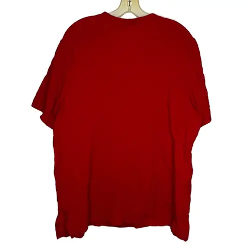 Cathy Daniels  Red Embroidered Top