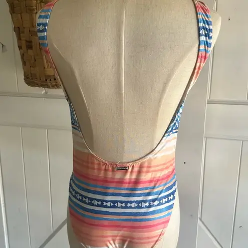 NWT!‎ Kenny Flowers Watercolors The Palmilla One Piece Swimsuit Size M Blue Size M
