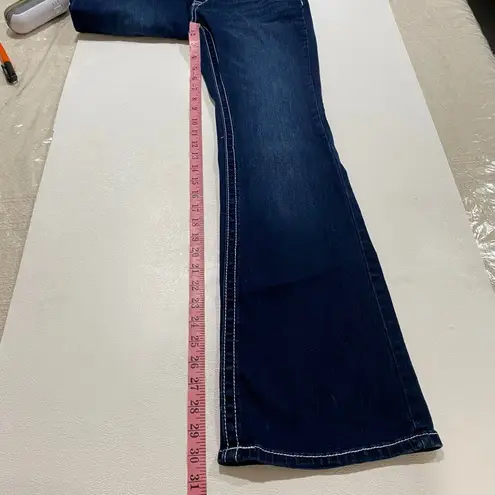 Westfield Eagle Dark Wash Bootcut Jeans Size 5 – Contrast Stitching, Western Sty