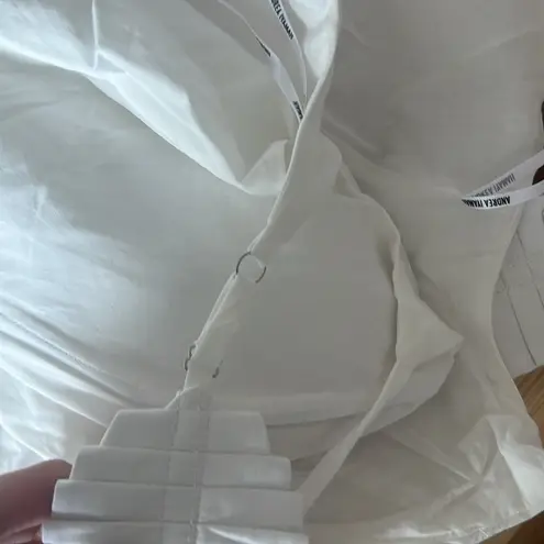 Andrea Iyamah NWT Vola Maxi Dress in Ivory