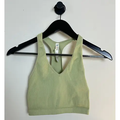 Free People Movement Free Throw Crop Top in Mint Size Small