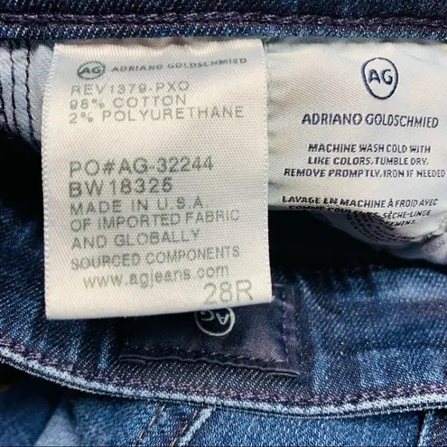 AG Adriano Goldschmied  The Farrah High Rise Skinny Jeans in Paradox Wash Size 28