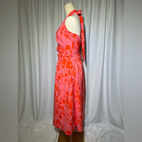 Boston Proper  Cabana Floral Halter Dress | NWT 18