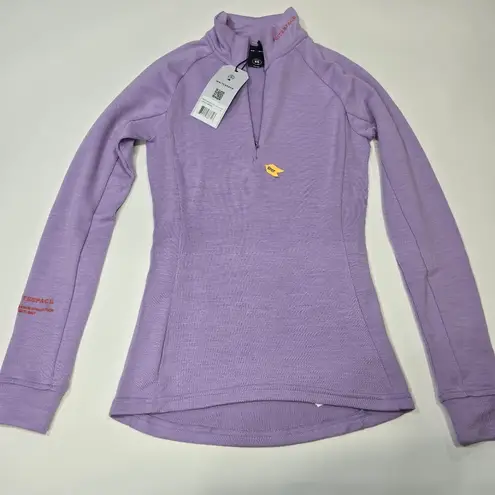 Whitespace Merino Baselayer Mockneck in Lilac Purple Size XS