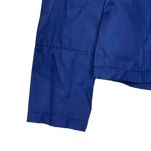 Black Rivet Jacket Size XS Blue Womens Button Up Lined Cotton Blend Hooded Coat